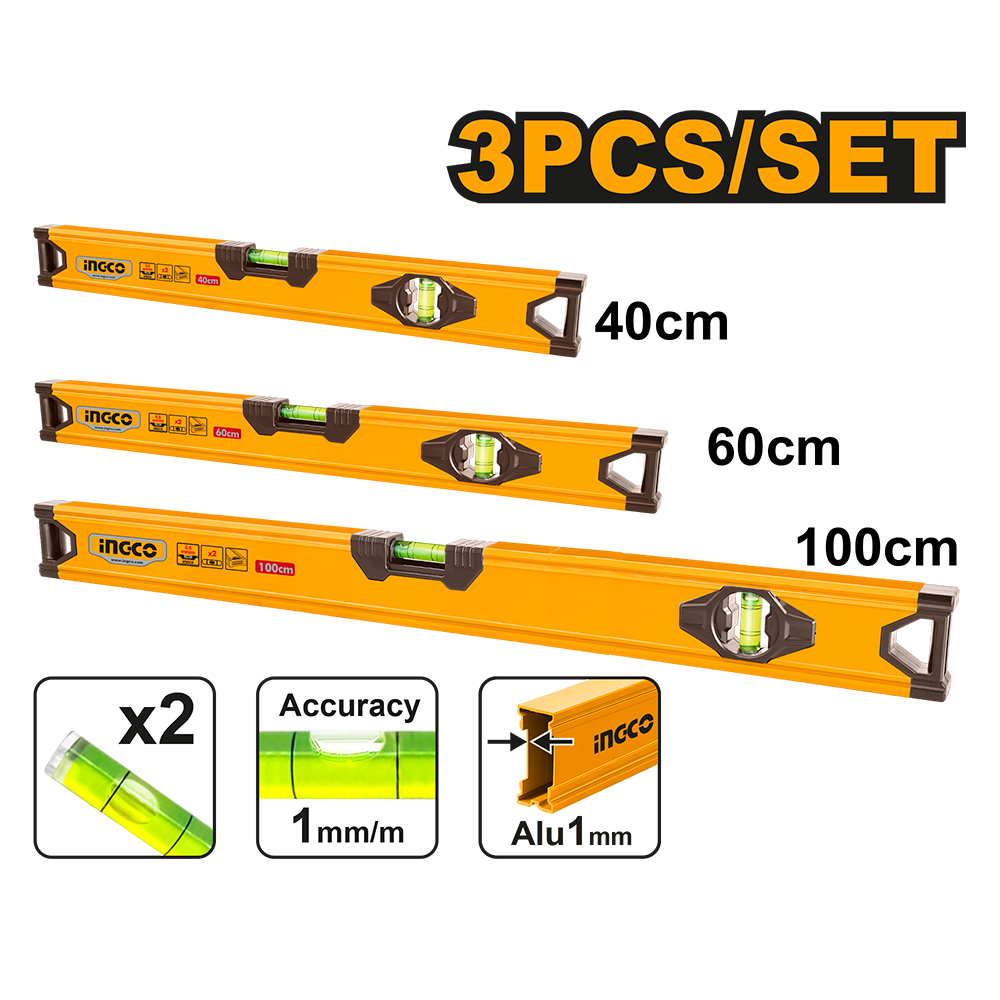 Ingco Spirit level set HSL10403