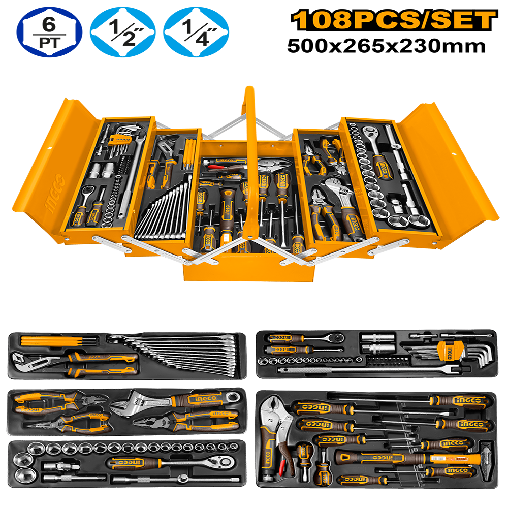 108 Pcs tool chest set HTCS151081