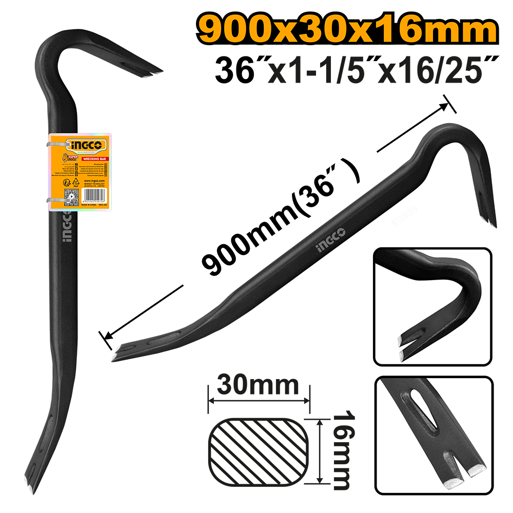 Ingco Wrecking bar HWBA01362