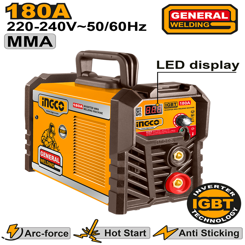 Inverter MMA welding machine ING-MMA18028