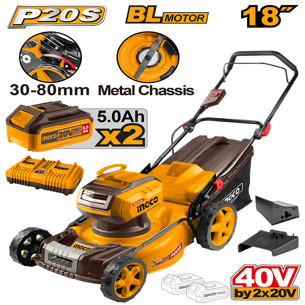 Cordless lawn mower LMLI20186