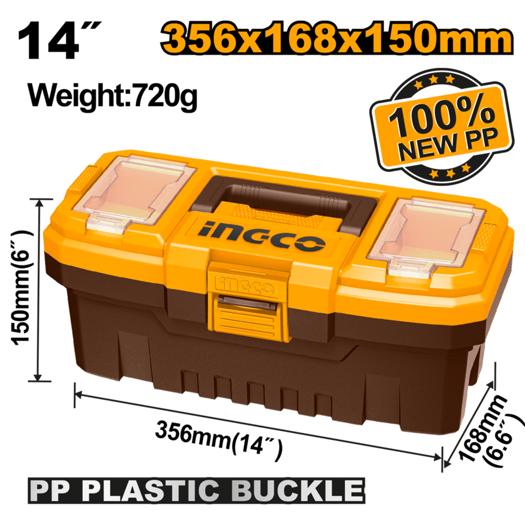 14" Plastic tool box PBX1401
