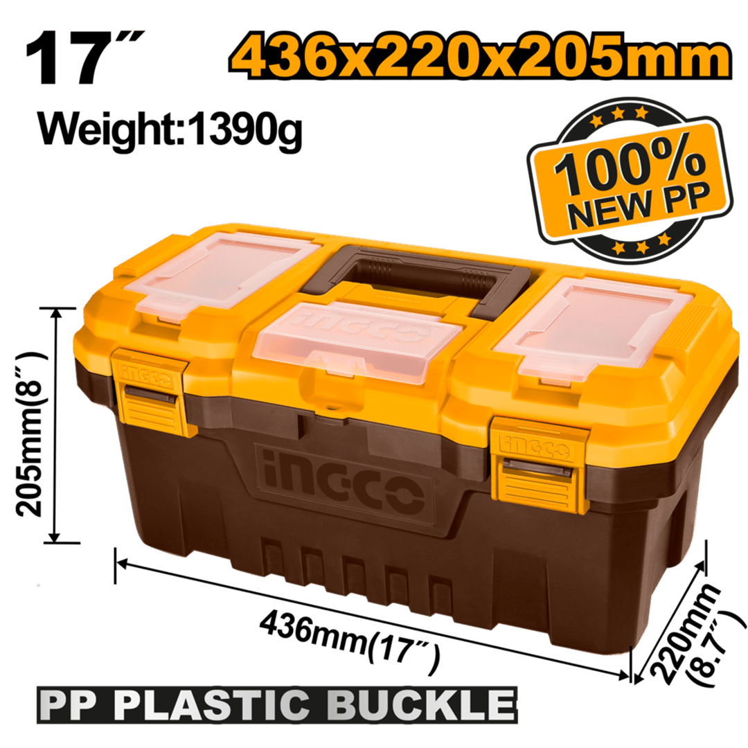 17" Plastic tool box PBX1701