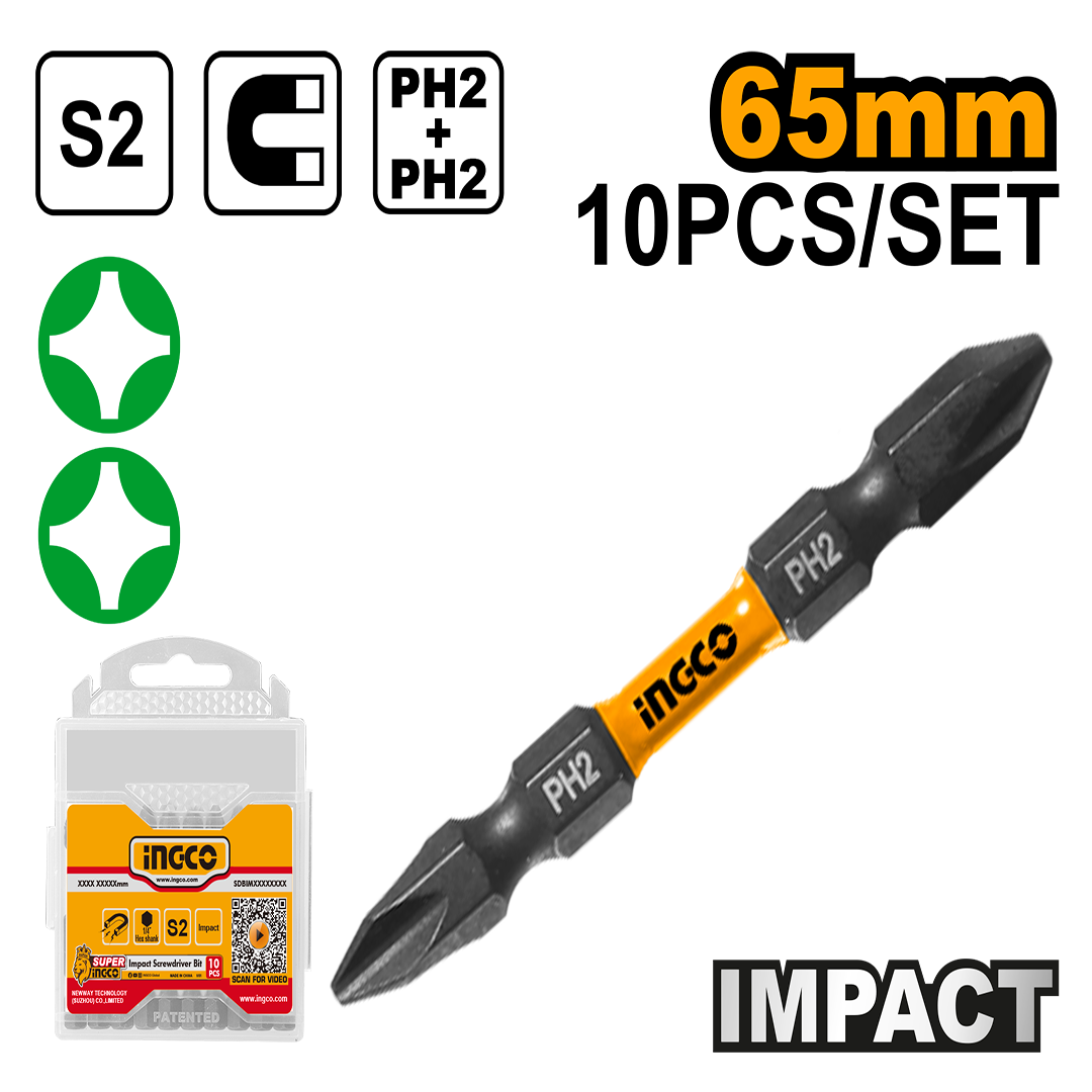 Impact screwdriver bits SDBIM21PH233