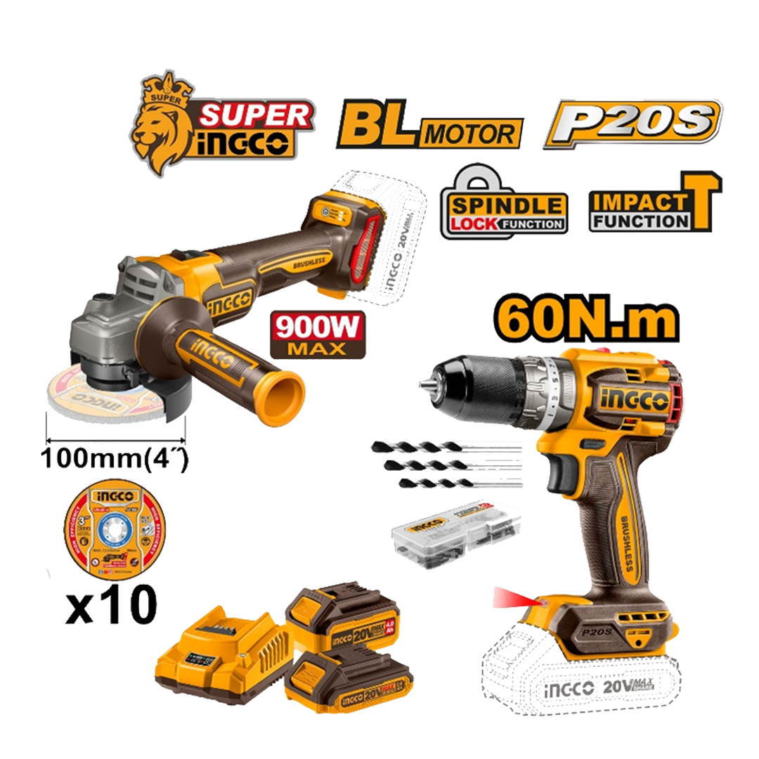 Cordless 2 pcs combo kit CKLI2027310