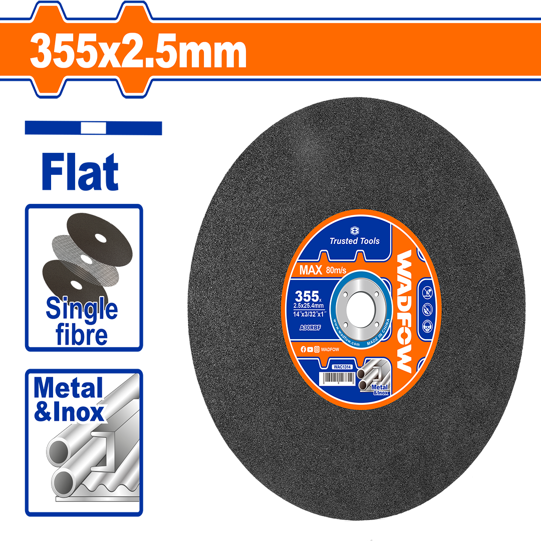 Abrasive metal cutting disc WAC1314