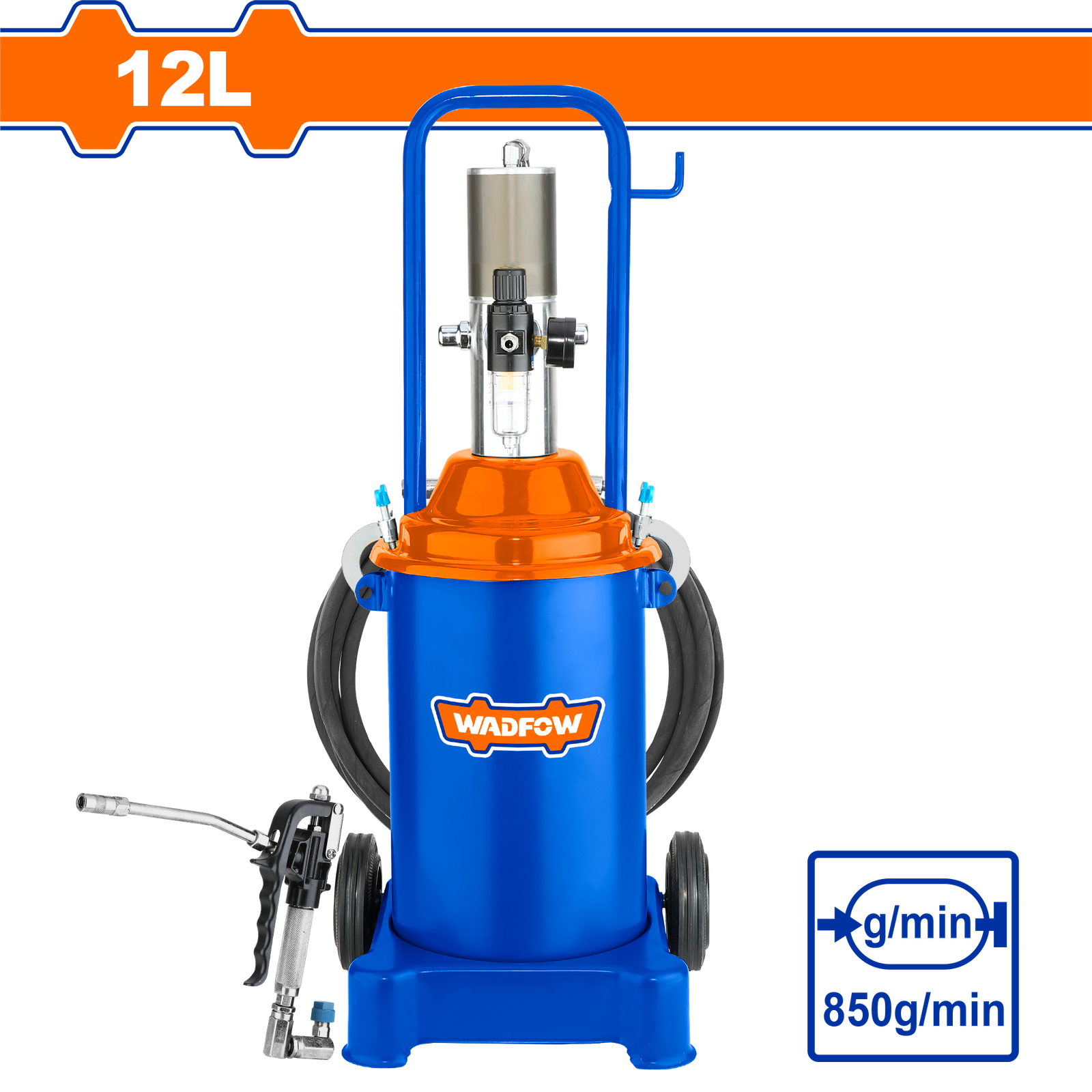 Air grease lubricator Capacity: 12LWAL1A12