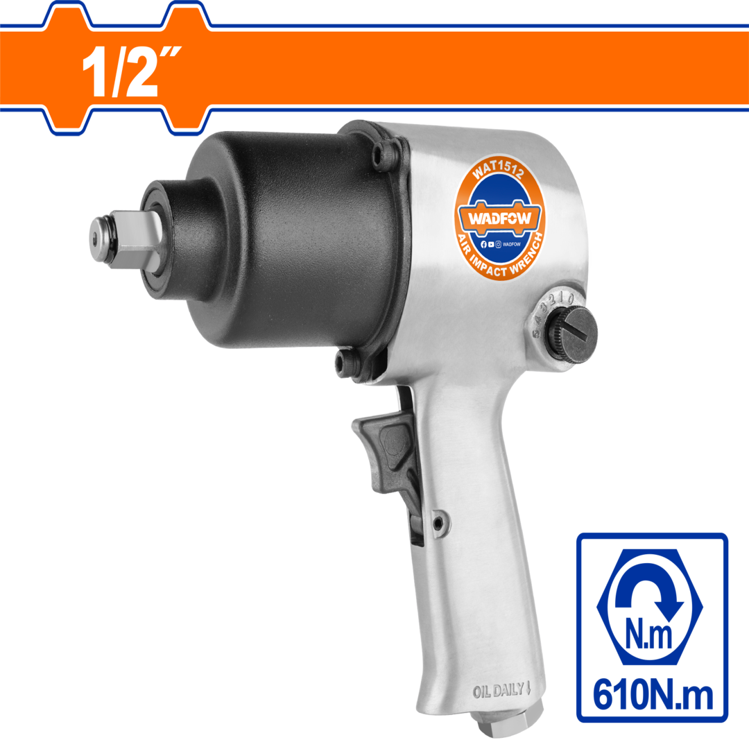 Air impact wrench Square drive: 12.5mm(1/2") WAT1512