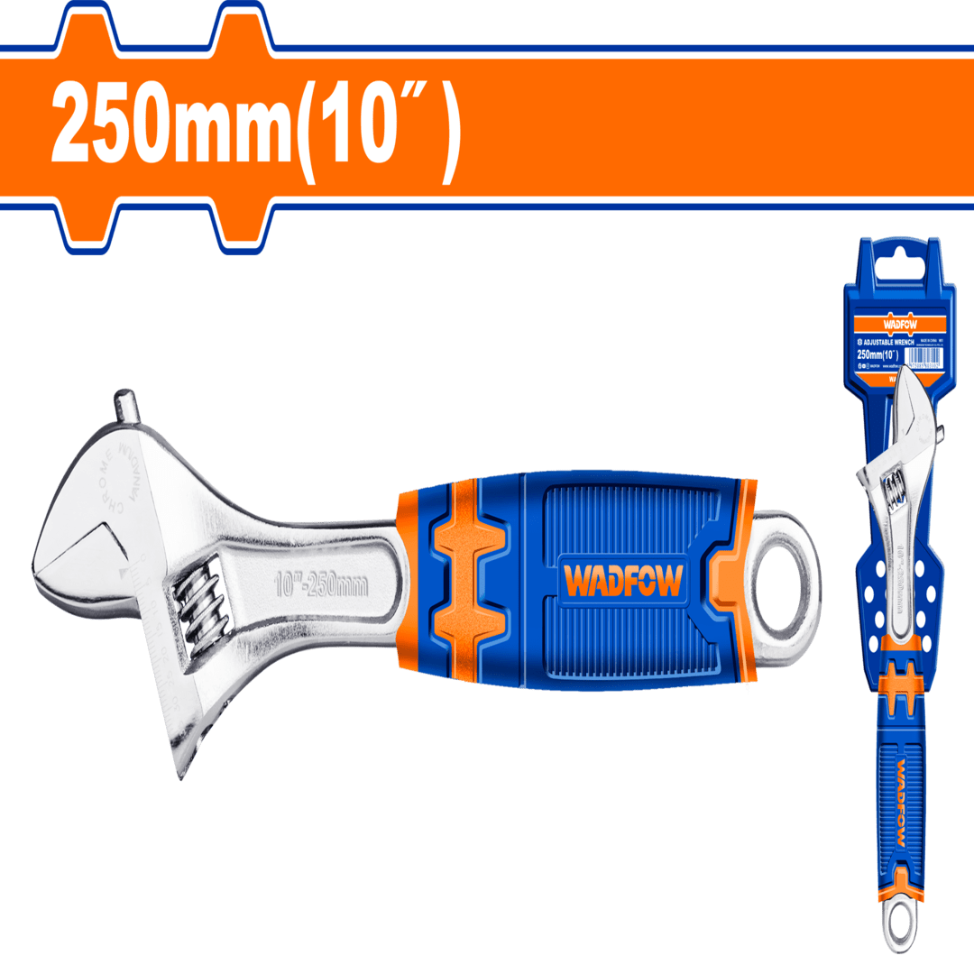 Wadfow Adjustable wrench Length:250mm(10") WAW2210