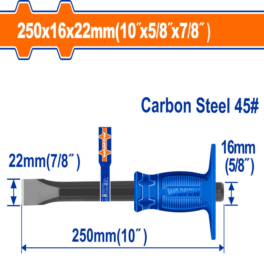 Wadfow Cold chisel Size:22mm*16mm*250mm WCC1301