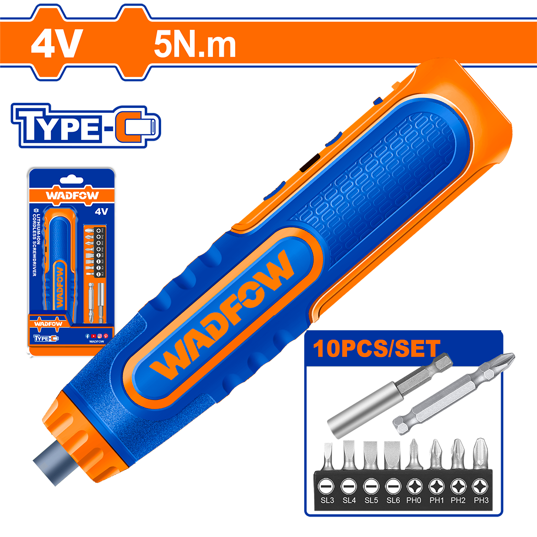 Cordless screwdriver WCV4435