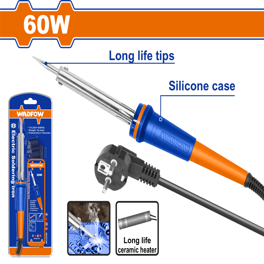 Electric soldering iron Input power:60W WEL1606