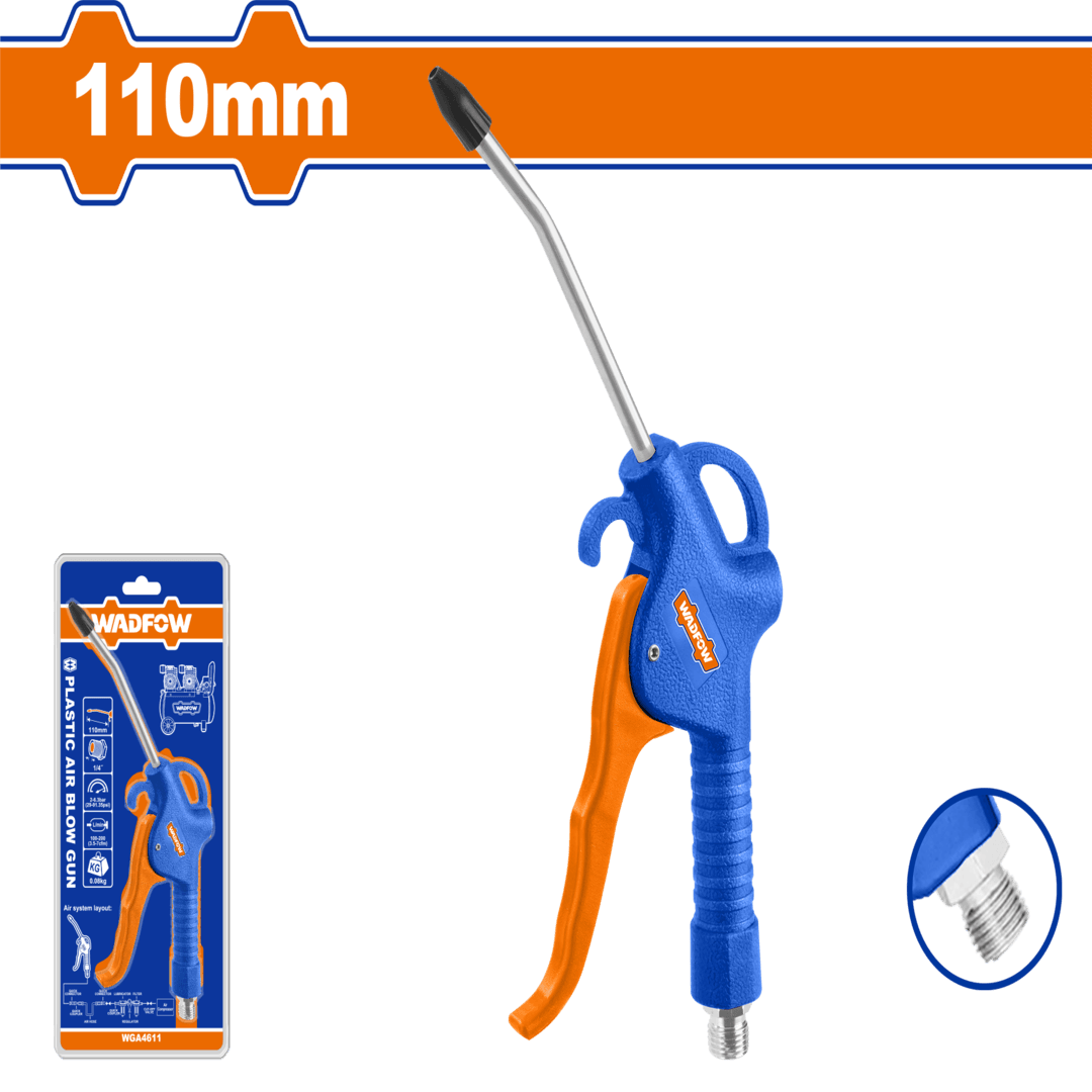 Plastic air blow gun length:110mm WGA4611