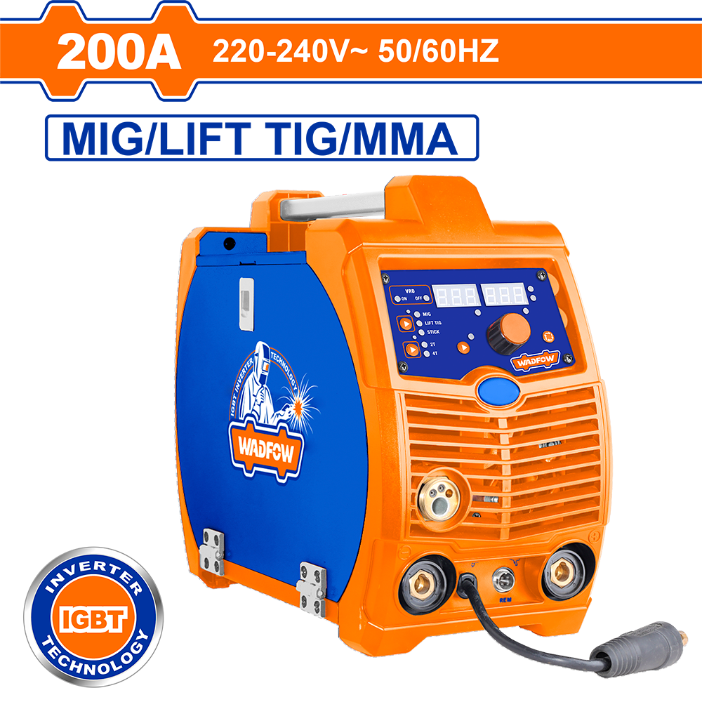Inverter MAG/MIG/MMA/TIG Lift welding machine WGTMA20