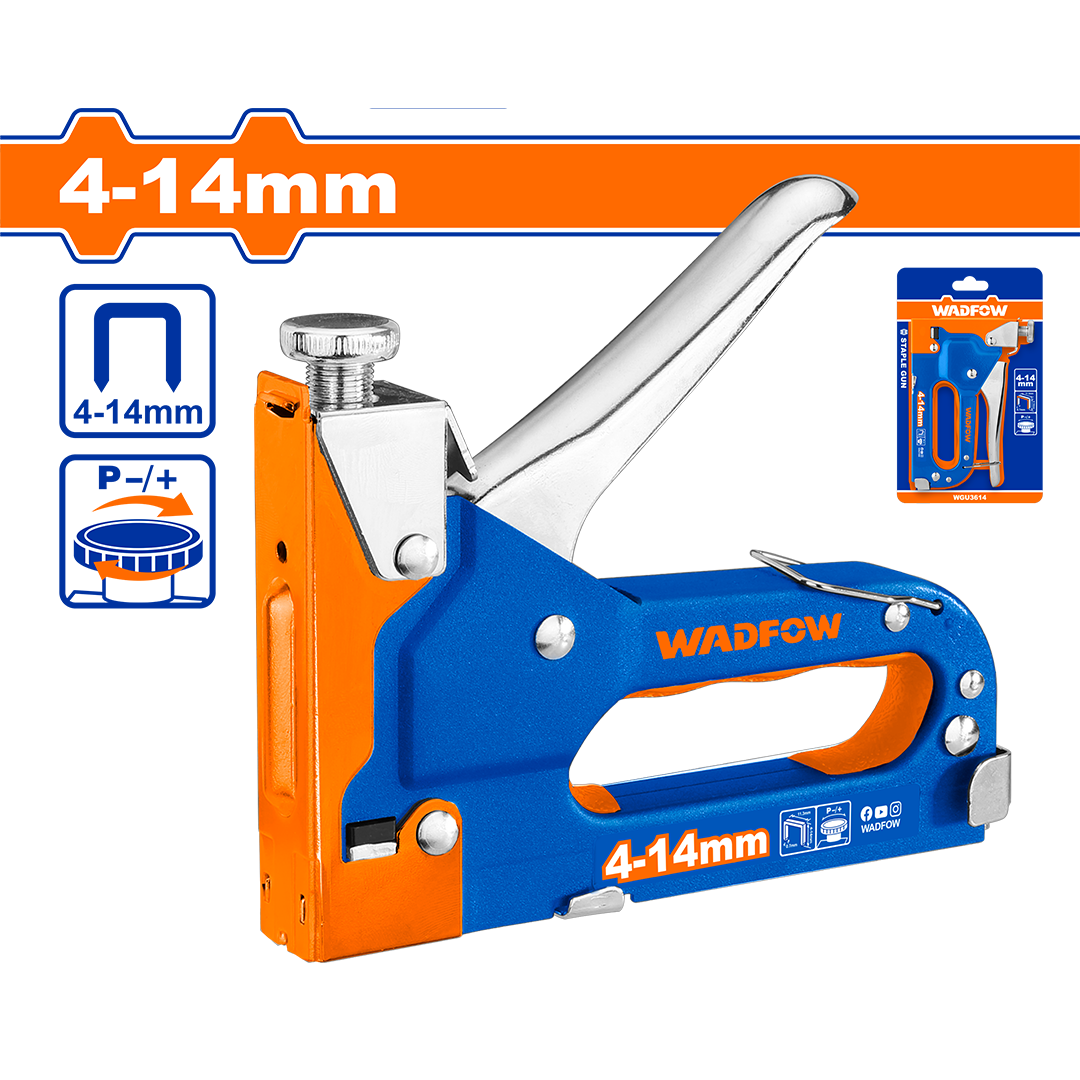 Wadfow Staple gun Wire:0.7mm Crown:11.3mm Length?4-14mm WGU3614