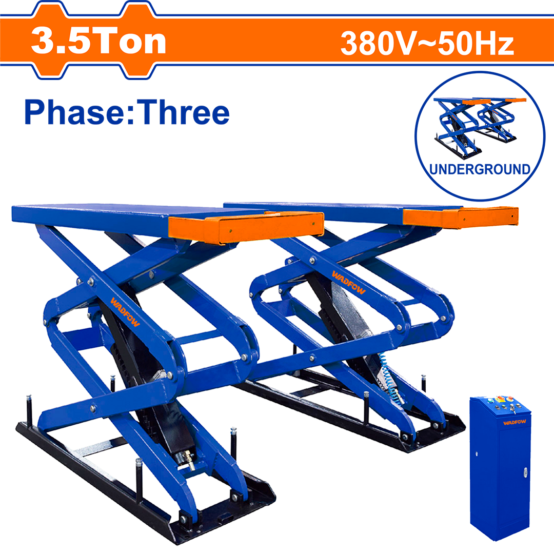 Double scissor in-ground lift WHC7335