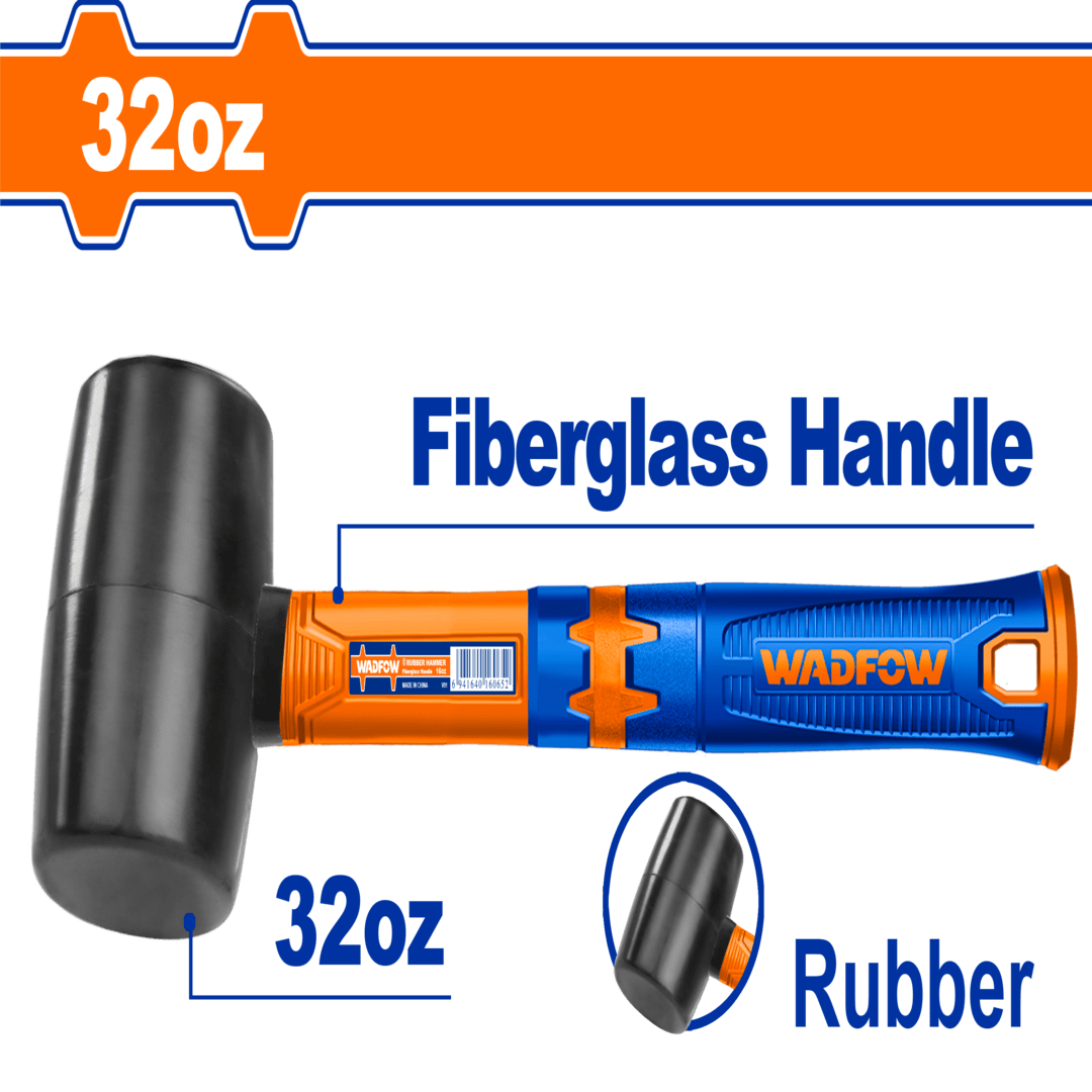 Wadfow Rubber hammer Weight:32oz/900gWHM7307