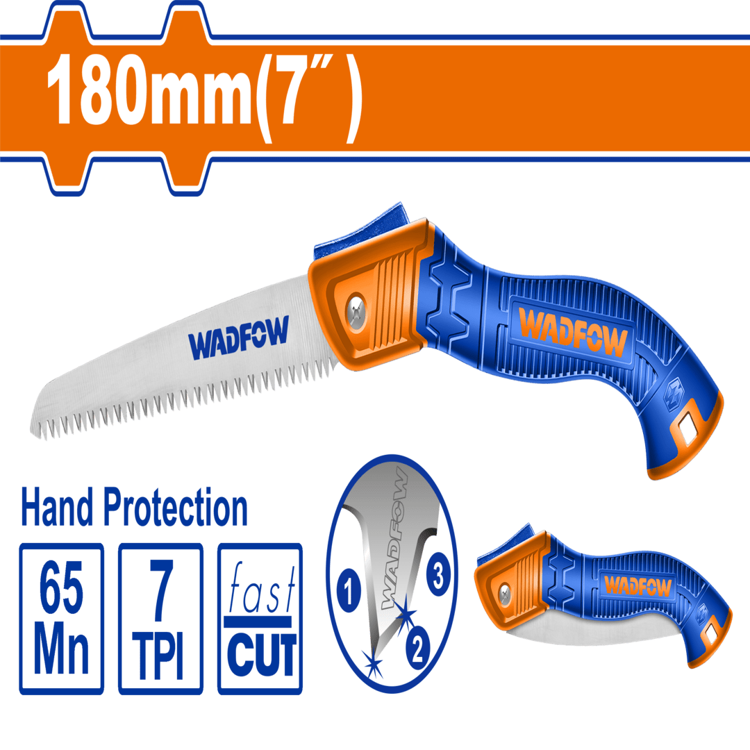 Folding saw 7"180mm WHW4607