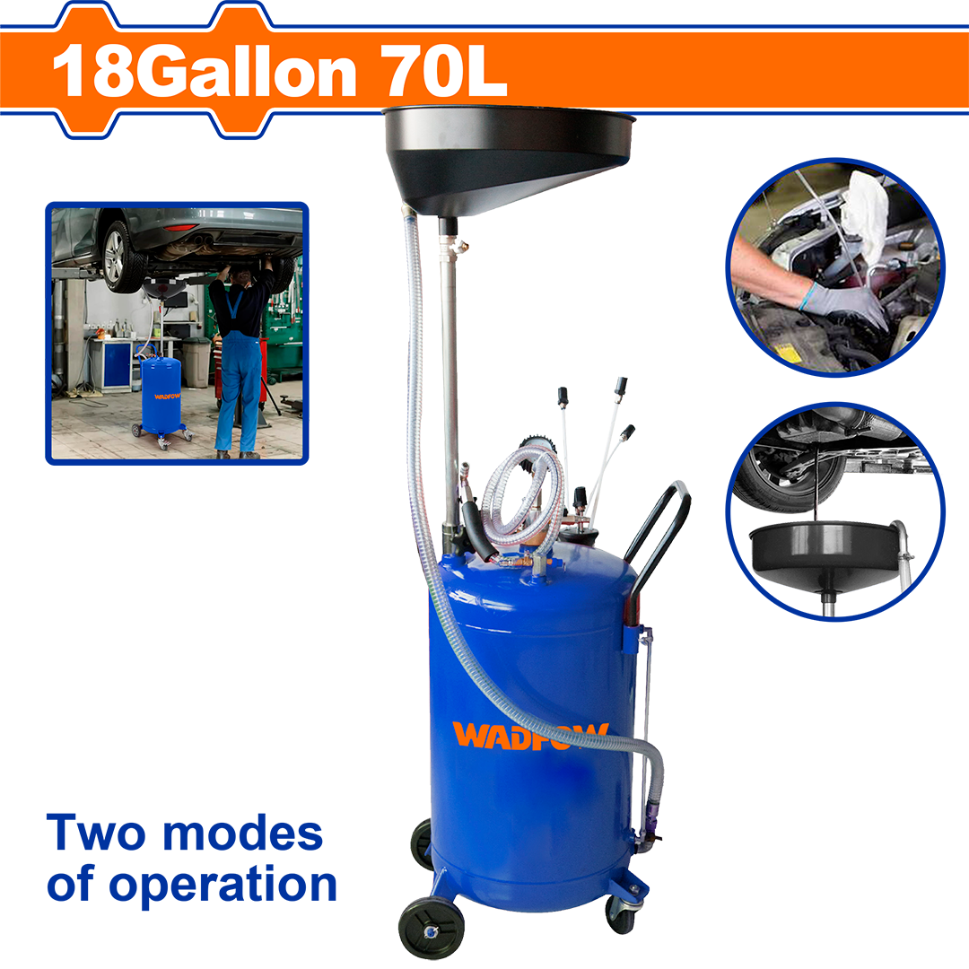 Peumatic waste oil drainer WKD2A07