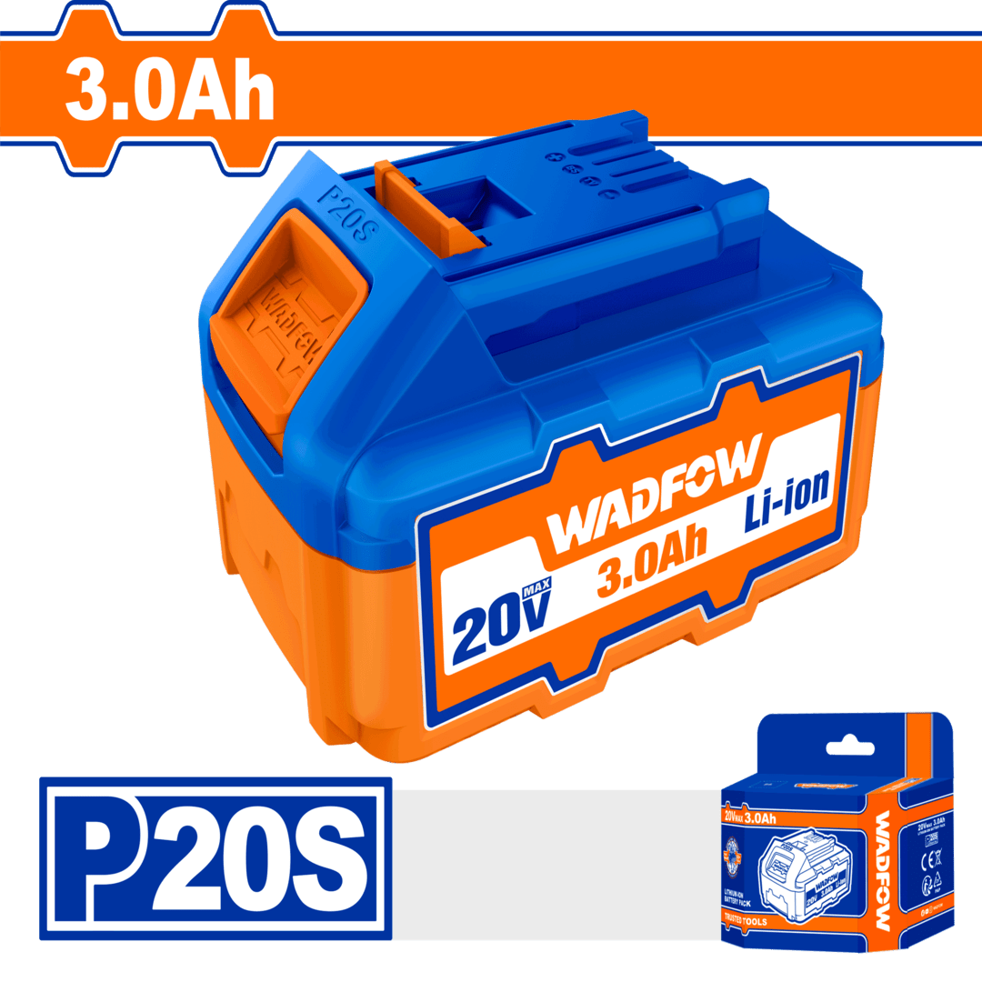 Lithium-ion battery packVoltage:20V
Lithium-ion 3.0Ah  WLBP530