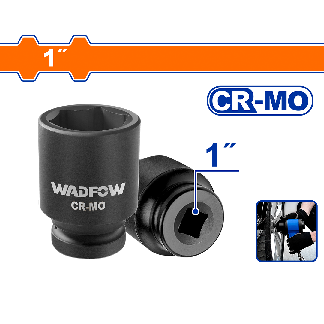 Wadfow 1" Deep impact socket WMS8241