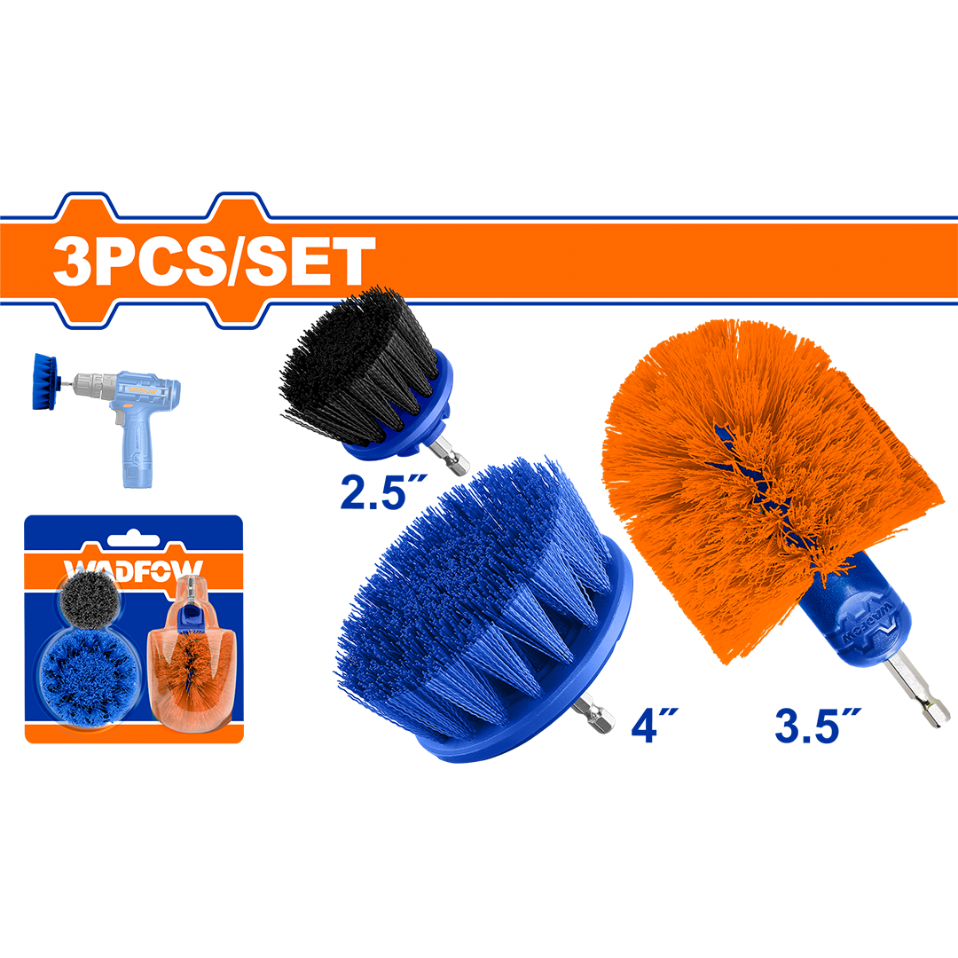 3 Pcs Multipurpose brush set WND5401