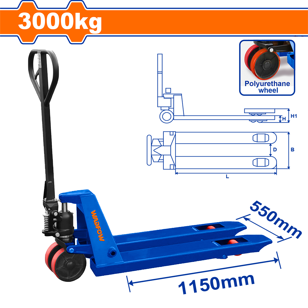 Hand pallet truck WNH1R30