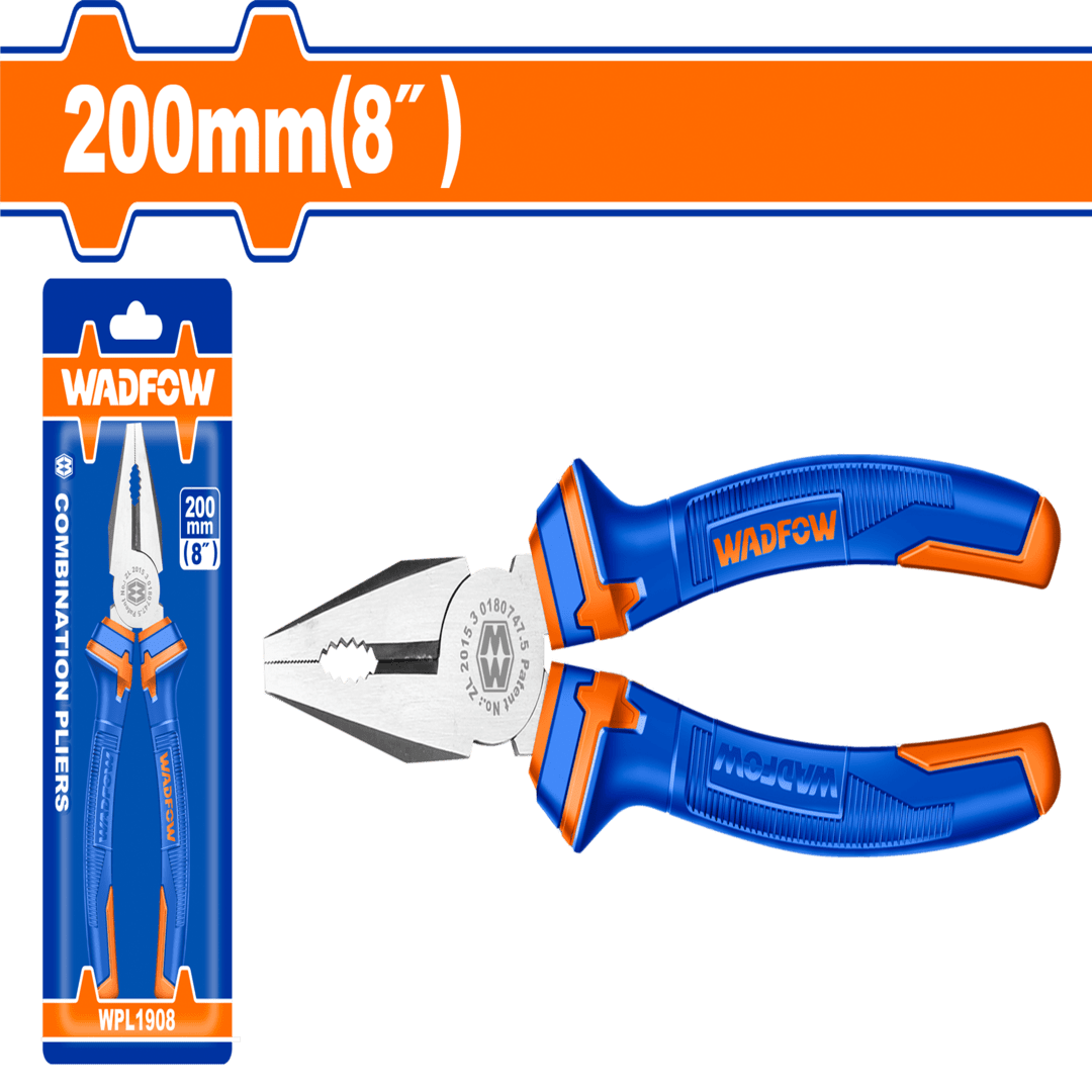 Wadfow Combination pliers 8"/200mm WPL1908