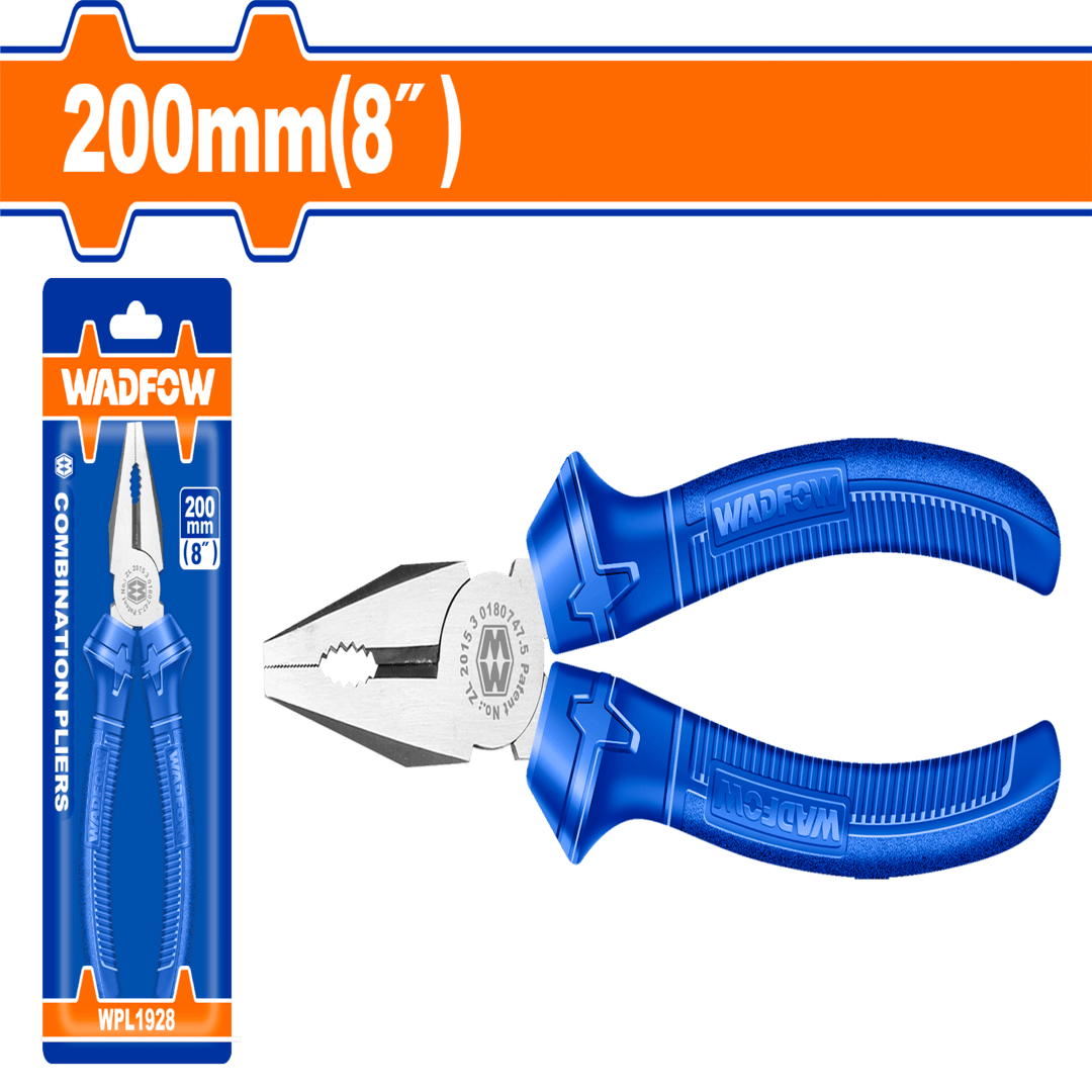 Wadfow Combination pliers 8"/200mm WPL1928