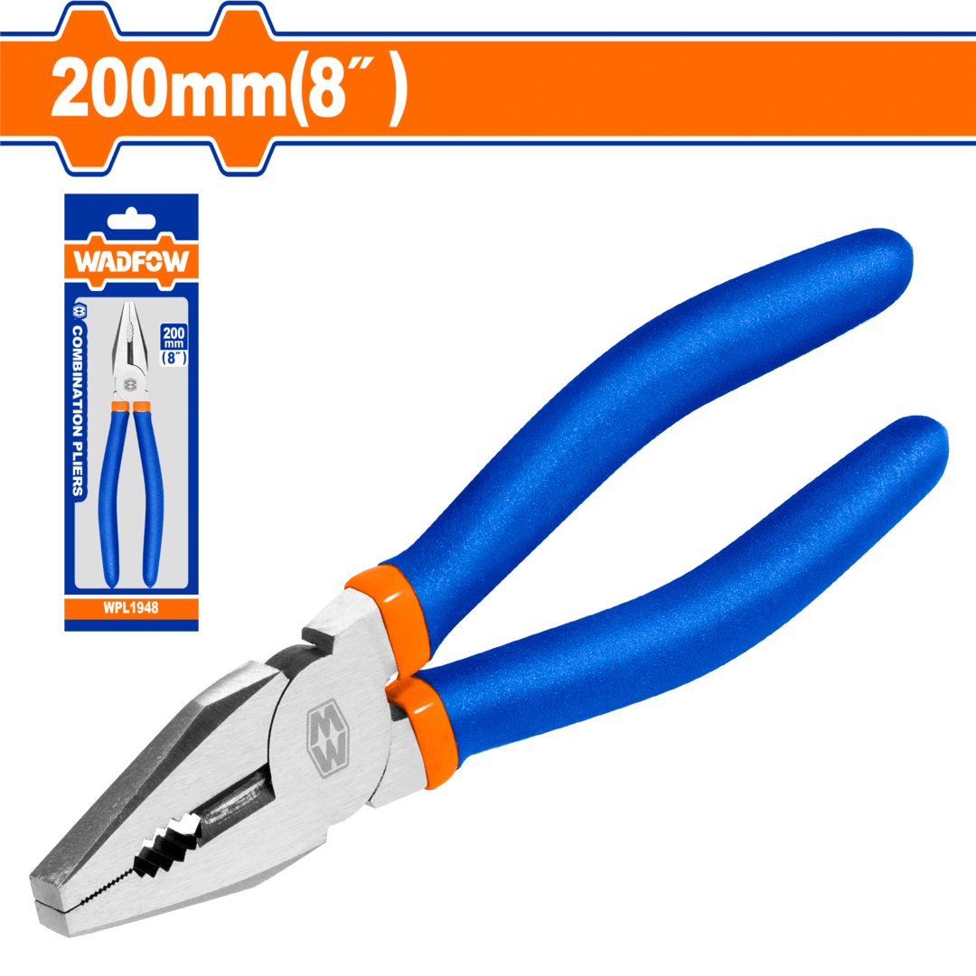 Wadfow Combination pliers 8"/200mm WPL1948