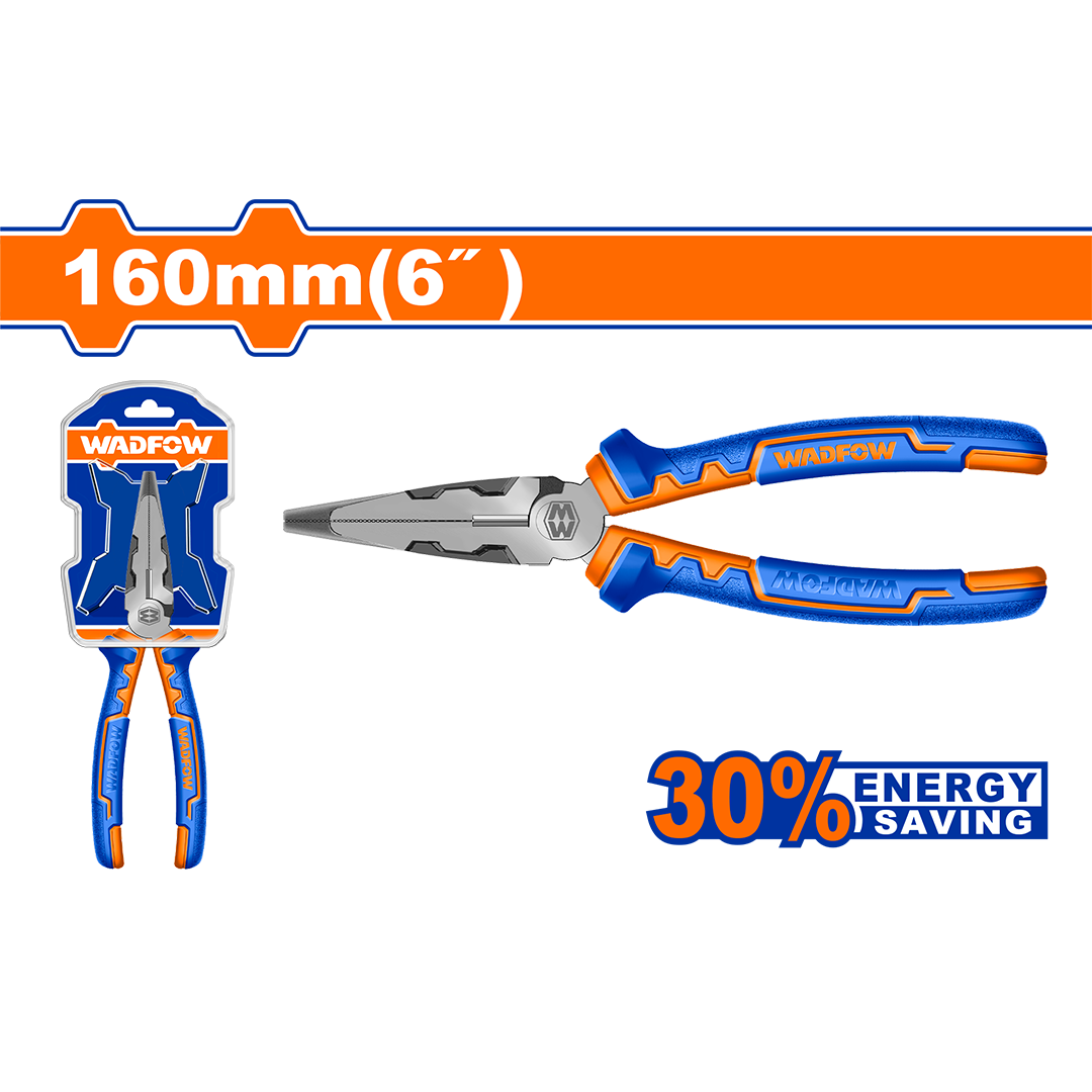 Wadfow High leverage long nose pliers WPL2716