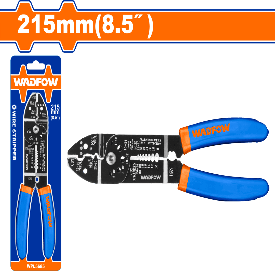 Wadfow Wadfow Wire stripper  Size:8.5"/215mmWPL5685