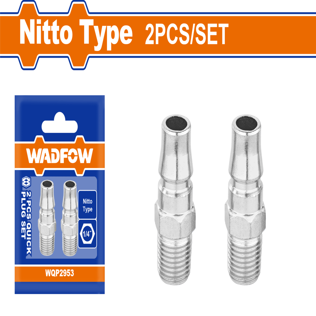 2 Pcs quick plug set Optional size?1/4"WQP2953