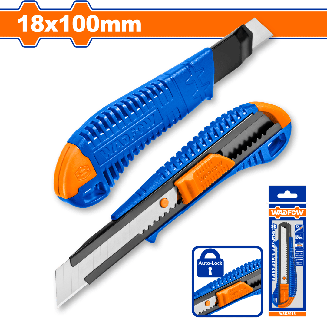 Snap-off blade knife 153mm WSK3918