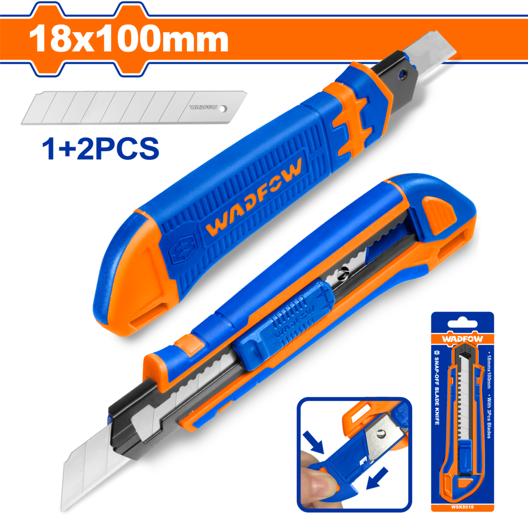 Snap-off blade knife 168mm WSK8618