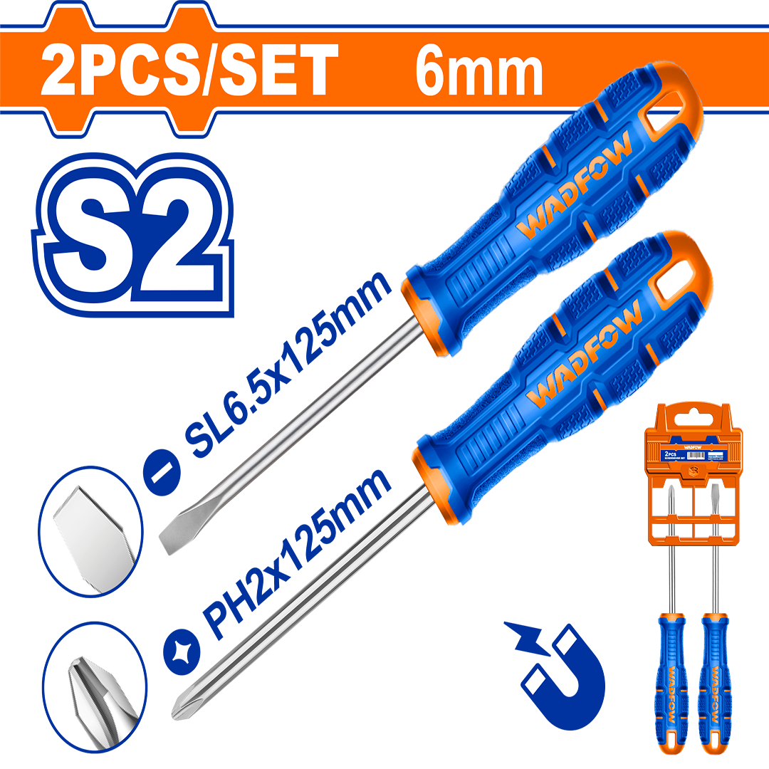 2 Pcs screwdriver set WSSA402