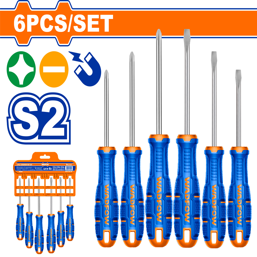 6 Pcs screwdriver set WSSA406