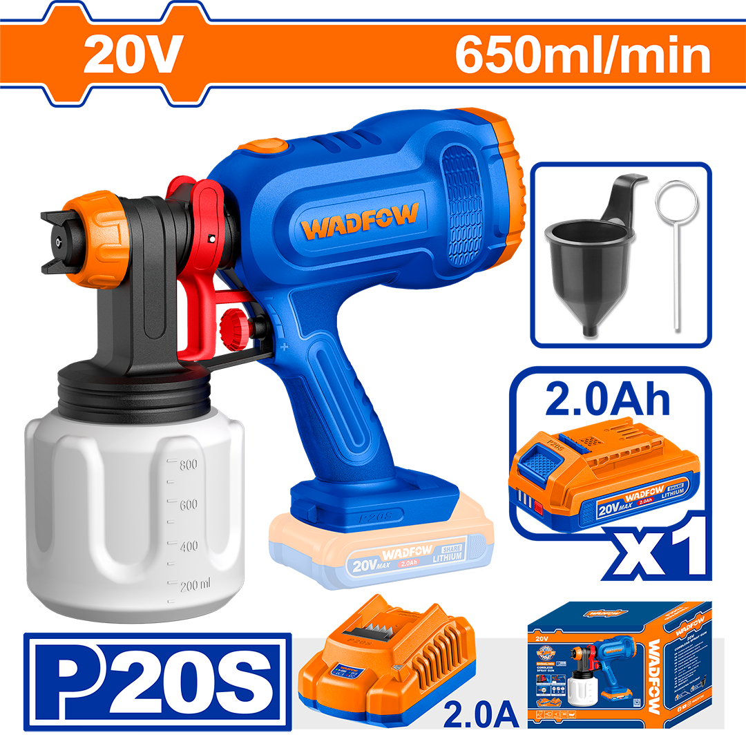 Cordless spray gun WSU30664