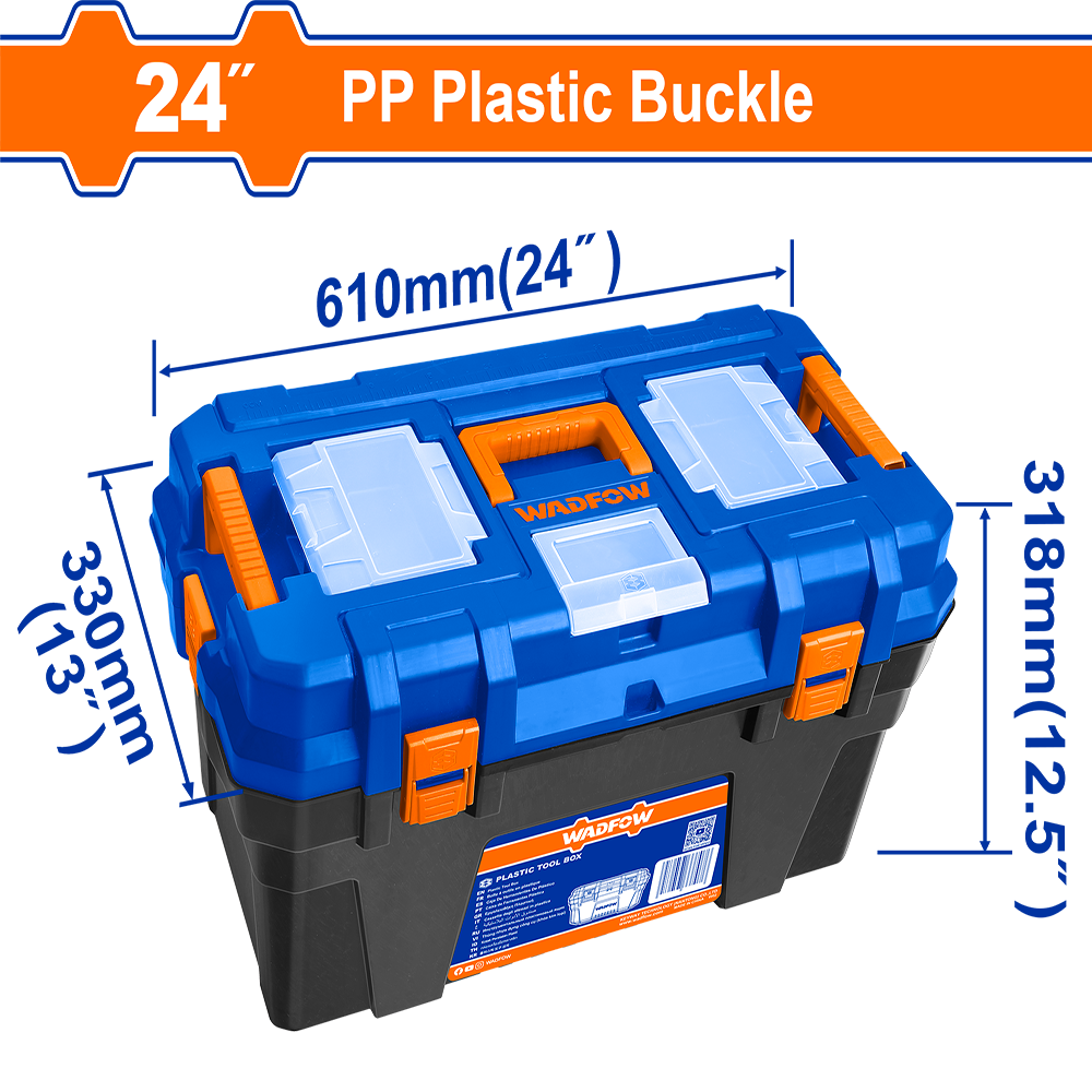 24" Plastic Tool Box WTB1324