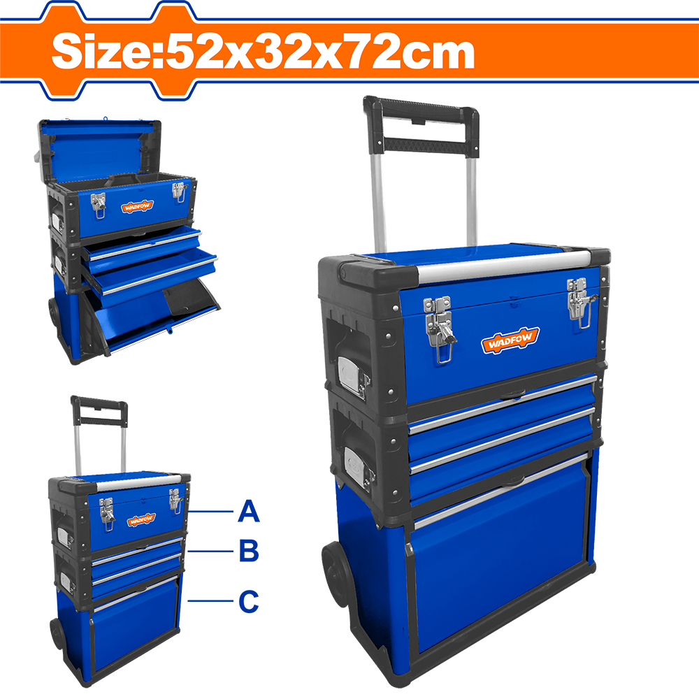 Trolley style tool box WTB6A72