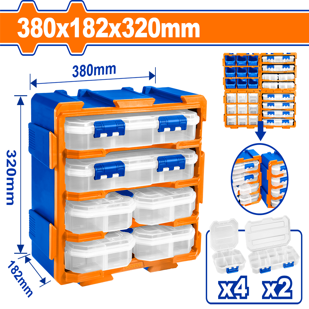 Modular storage tower WTB8346