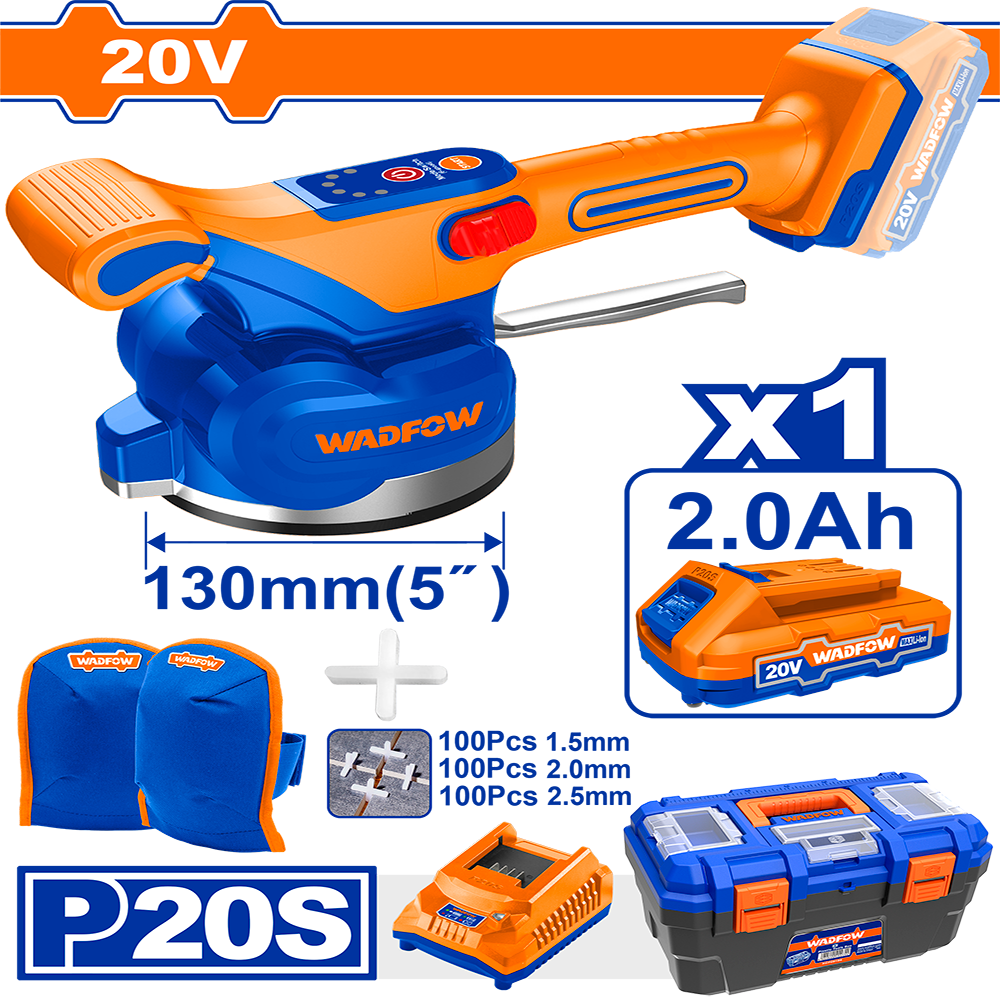 Cordless tile vibration machine WTVM1D125