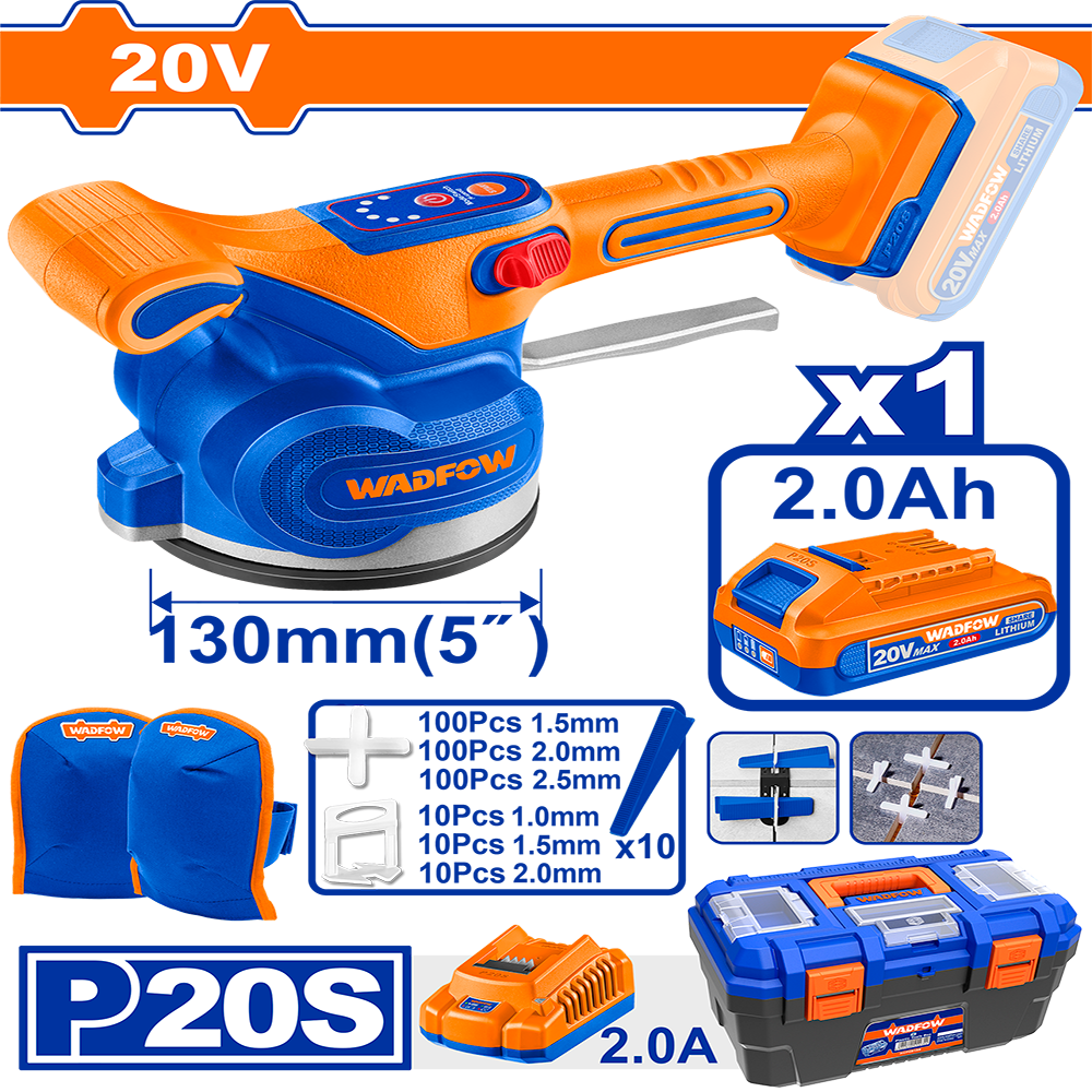 Cordless Tile Vibration Machine WTVM1D128