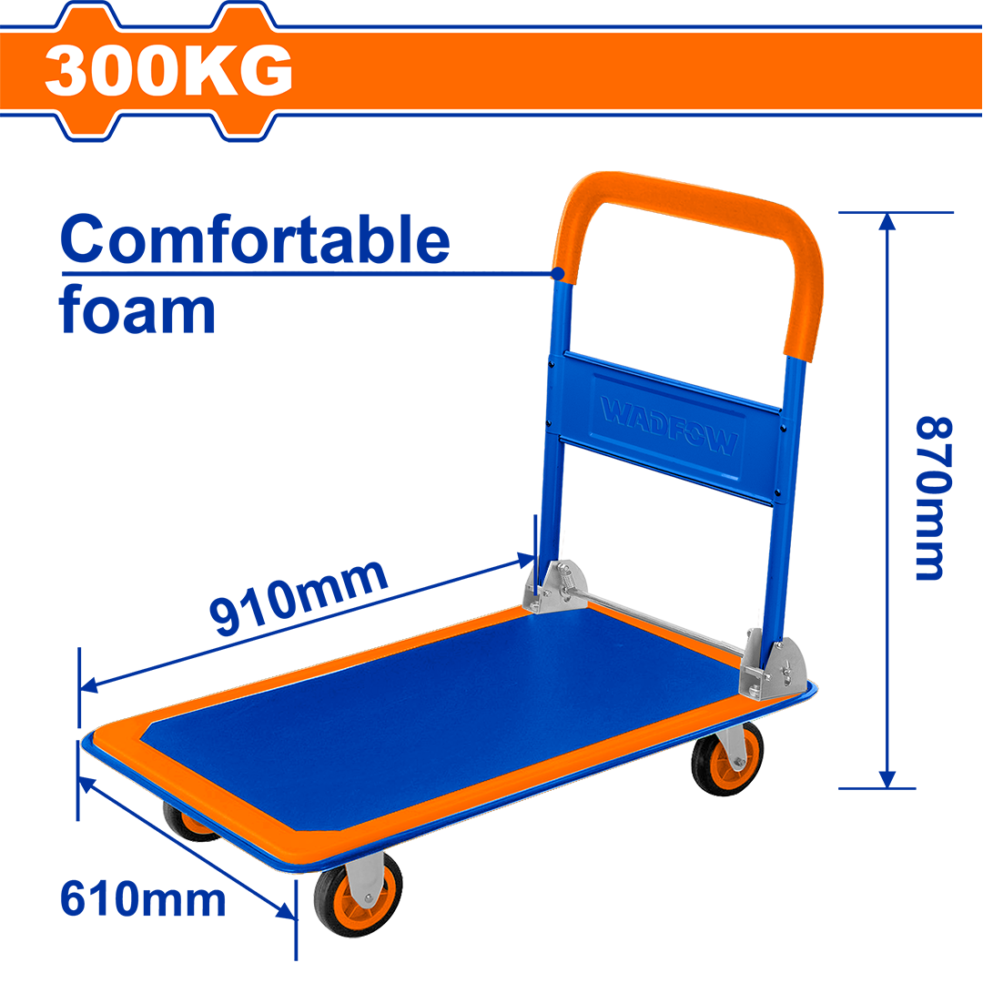 Foldable platform hand truck WWB1330