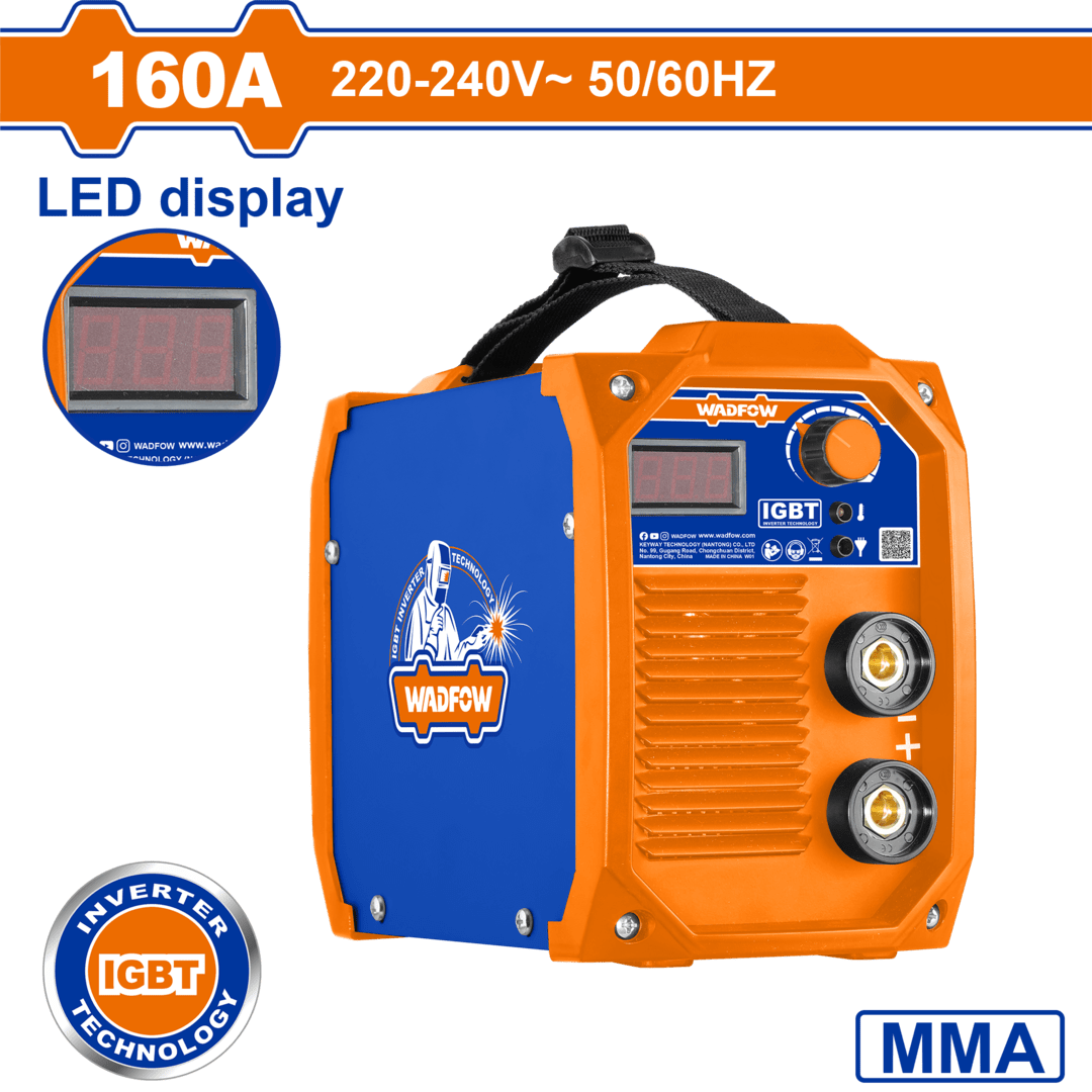 Inverter MMA welding machine Output current: 15-160A WWD11601