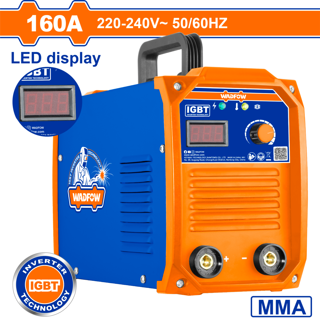 Inverter MMA welding machine Output current: 20-160A WWD31601