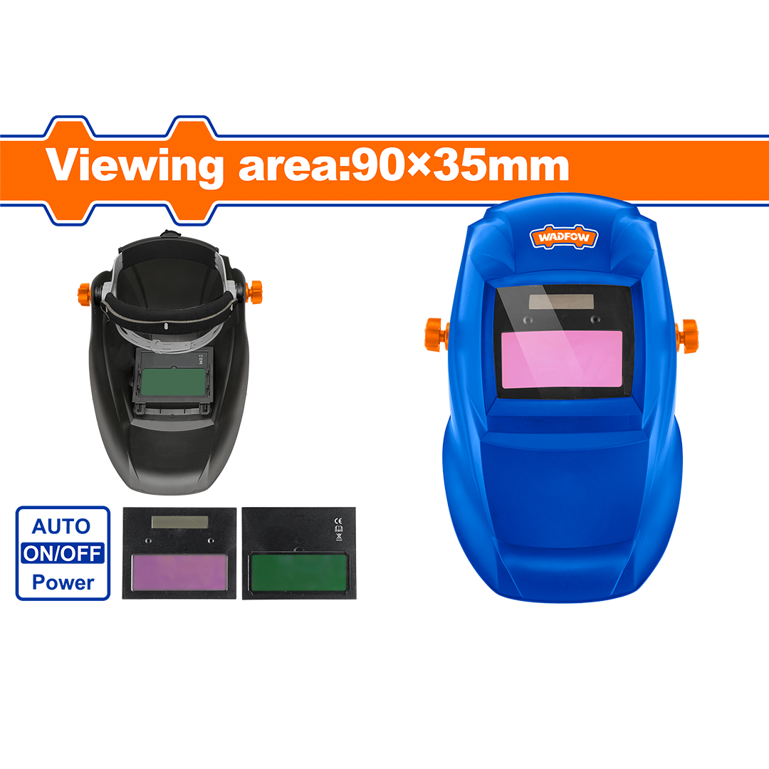 Auto-darkening welding helmet